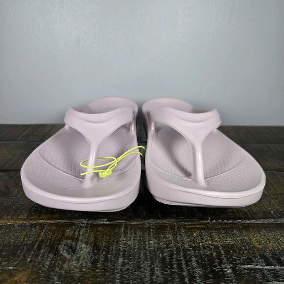 NEW Oofos Oolala Luxe Womens Size 6 Recovery Slip-On Flip Flop Sandals Pink - Picture 3 of 12